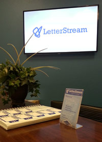 LetterStream lobby slideshow