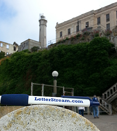 LetterStream Pen at Alcatraz