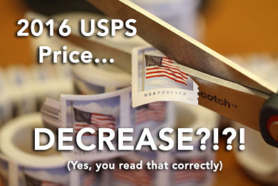 USPS Postage Rates 2016