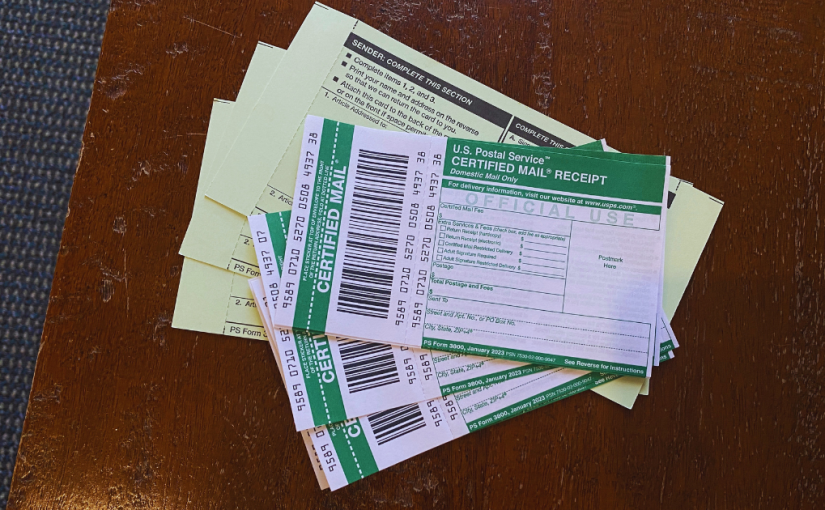 Usps Certified Letter With Return Receipt Infoupdate