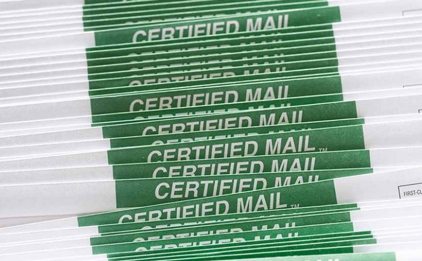 send certified mail from home or work with LetterStream.