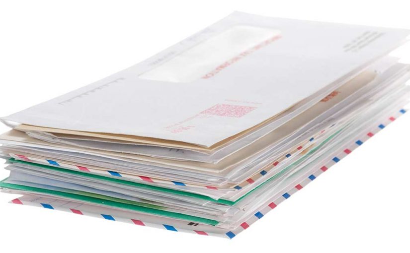 don't hold your mail and wait until you have bulk mail to send.